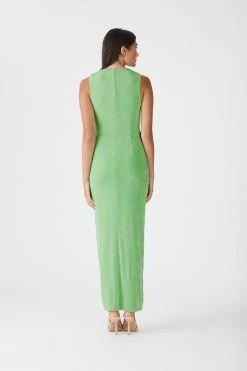 New Arrivals San Sloane Karis Midi Dress Lime