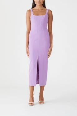 San Sloane Adelle Midi Dress