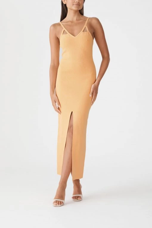 New Arrivals San Sloane Maya Midi Dess Melon 1 New Arrivals San Sloane Maya Midi Dess Melon