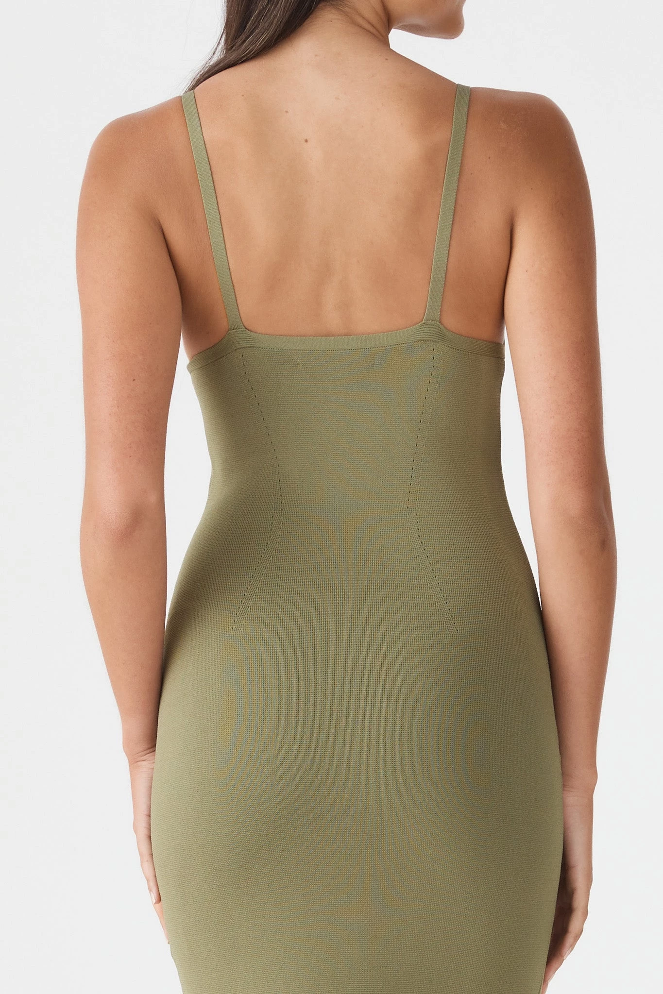 San Sloane Maya Midi Dress Olivine 7 San Sloane Maya Midi Dress Olivine