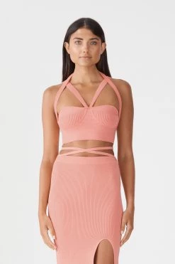 San Sloane Toula Rib Top