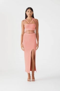 San Sloane Toula Rib Top