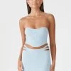 San Sloane Zafira Rib Strapless Top 1 San Sloane Zafira Rib Strapless Top