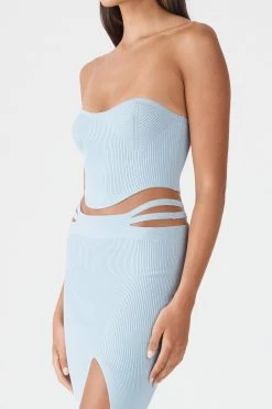 San Sloane Zafira Rib Strapless Top 13 San Sloane Zafira Rib Strapless Top