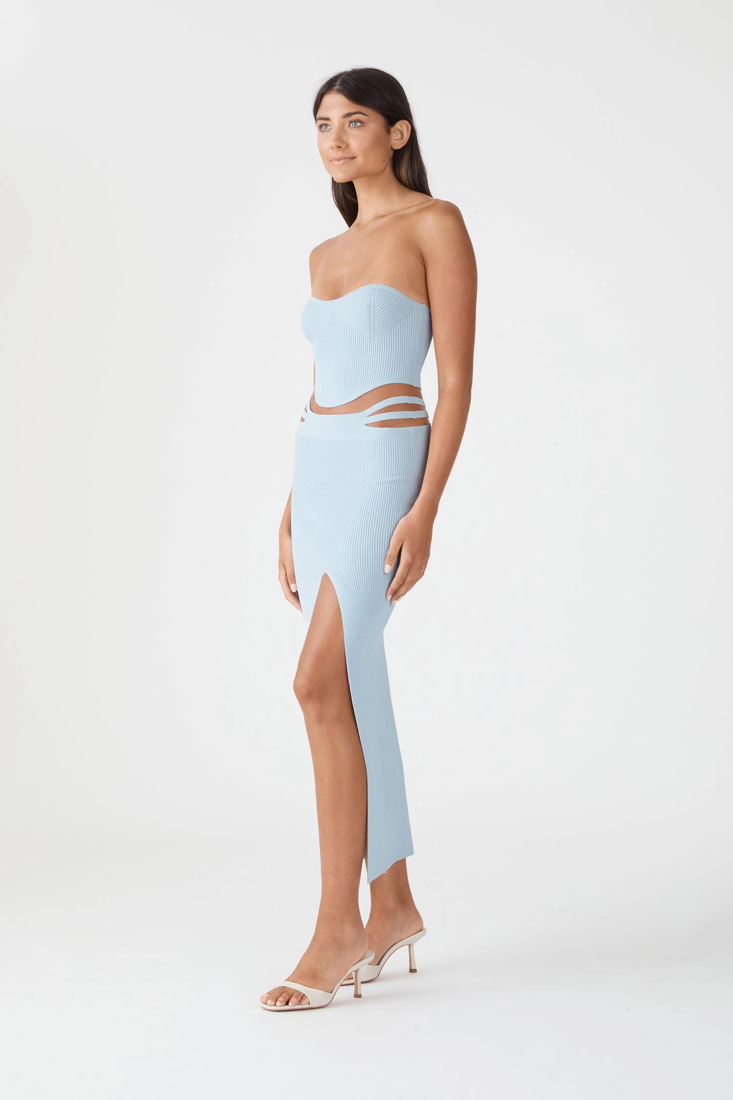 San Sloane Zafira Rib Strapless Top 5 San Sloane Zafira Rib Strapless Top