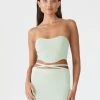New Arrivals San Sloane Zafira Rib Strapless Top