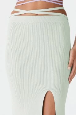 San Sloane Tracy Rib Midi Skirt New Arrivals