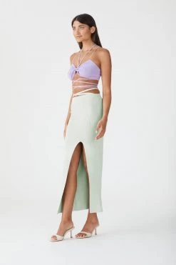 San Sloane Violet Metallic Knit Top New Arrivals 11 San Sloane Violet Metallic Knit Top New Arrivals