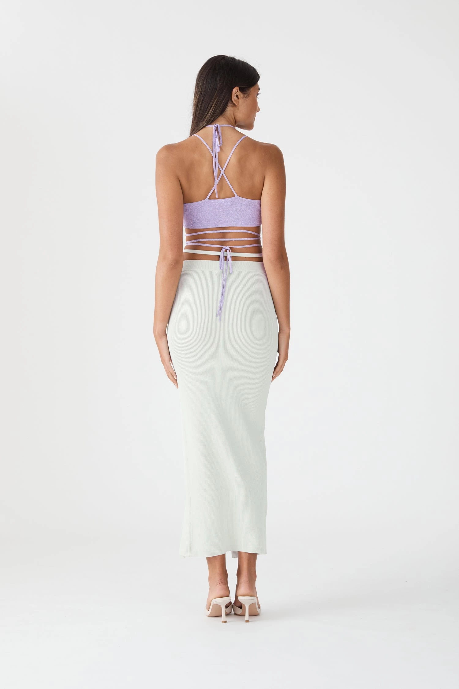 San Sloane Violet Metallic Knit Top New Arrivals 6 San Sloane Violet Metallic Knit Top New Arrivals