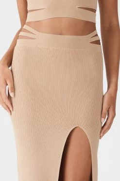 San Sloane Vivien Rib Midi Skirt 12 San Sloane Vivien Rib Midi Skirt