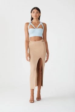 San Sloane Vivien Rib Midi Skirt 14 San Sloane Vivien Rib Midi Skirt