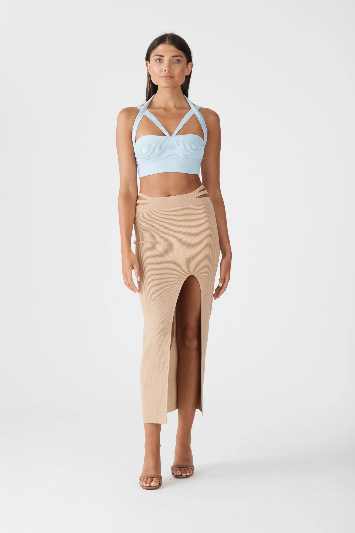 San Sloane Vivien Rib Midi Skirt 8 San Sloane Vivien Rib Midi Skirt