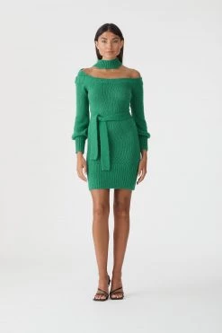 San Sloane Cashel Knit Sweater Dress New Arrivals