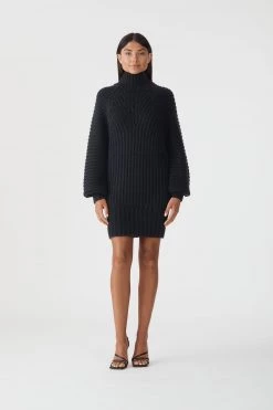 San Sloane Jonas Rib Knit Sweater Dress New Arrivals