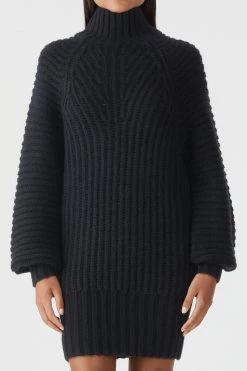 San Sloane Jonas Rib Knit Sweater Dress New Arrivals