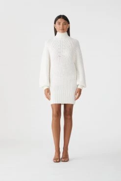 San Sloane Jonas Rib Knit Sweater Dress New Arrivals