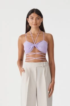 San Sloane Violet Metallic Knit Top New Arrivals 14 San Sloane Violet Metallic Knit Top New Arrivals