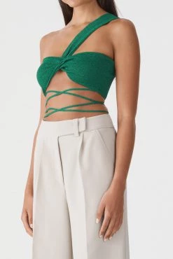 San Sloane Esmeralda Metallic Knit Top 13 San Sloane Esmeralda Metallic Knit Top