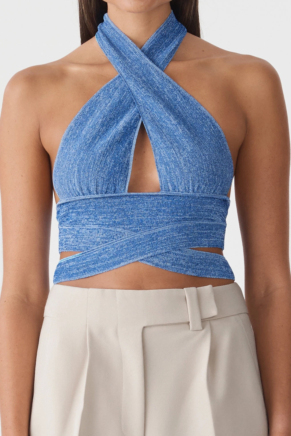 New Arrivals San Sloane Azura Metallic Knit Top 7 New Arrivals San Sloane Azura Metallic Knit Top