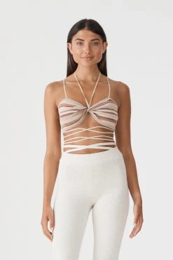 San Sloane Riella Metallic Knit Top New Arrivals 12 San Sloane Riella Metallic Knit Top New Arrivals