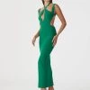 San Sloane Celia Midi Dress Emerald Green New Arrivals 2 San Sloane Celia Midi Dress Emerald Green New Arrivals
