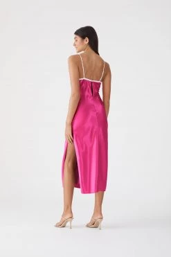 San Sloane Aliya Cut Out Midi Dress 9 San Sloane Aliya Cut Out Midi Dress