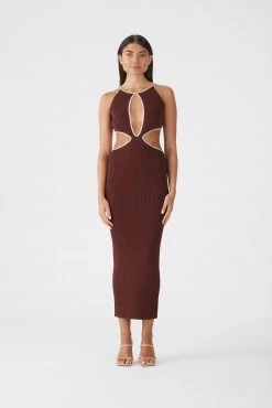 New Arrivals San Sloane Adrian Midi Dress