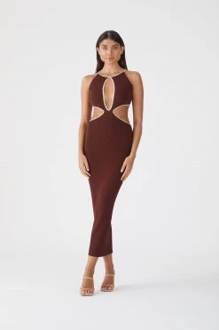 New Arrivals San Sloane Adrian Midi Dress