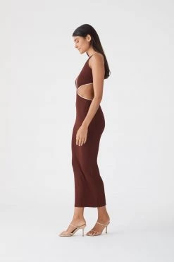 New Arrivals San Sloane Adrian Midi Dress