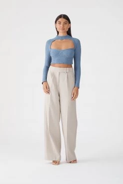 San Sloane Bruno Boucle Knit Top New Arrivals