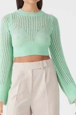 San Sloane Lizette Crochet Knit Top New Arrivals 11 San Sloane Lizette Crochet Knit Top New Arrivals