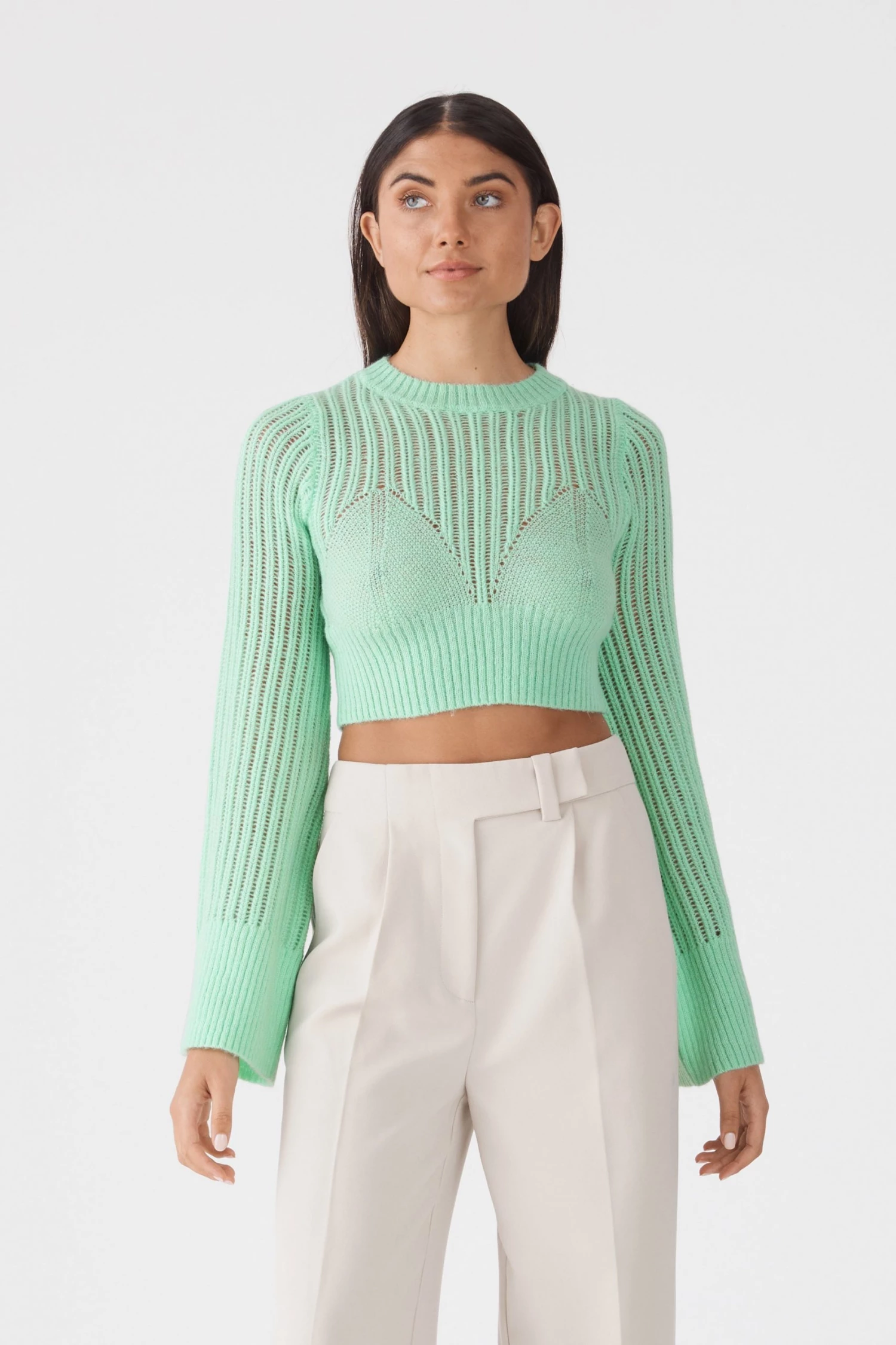 San Sloane Lizette Crochet Knit Top New Arrivals 3 San Sloane Lizette Crochet Knit Top New Arrivals
