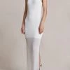 Bec And Bridge Moon Light Knit Maxi Dress Ivory