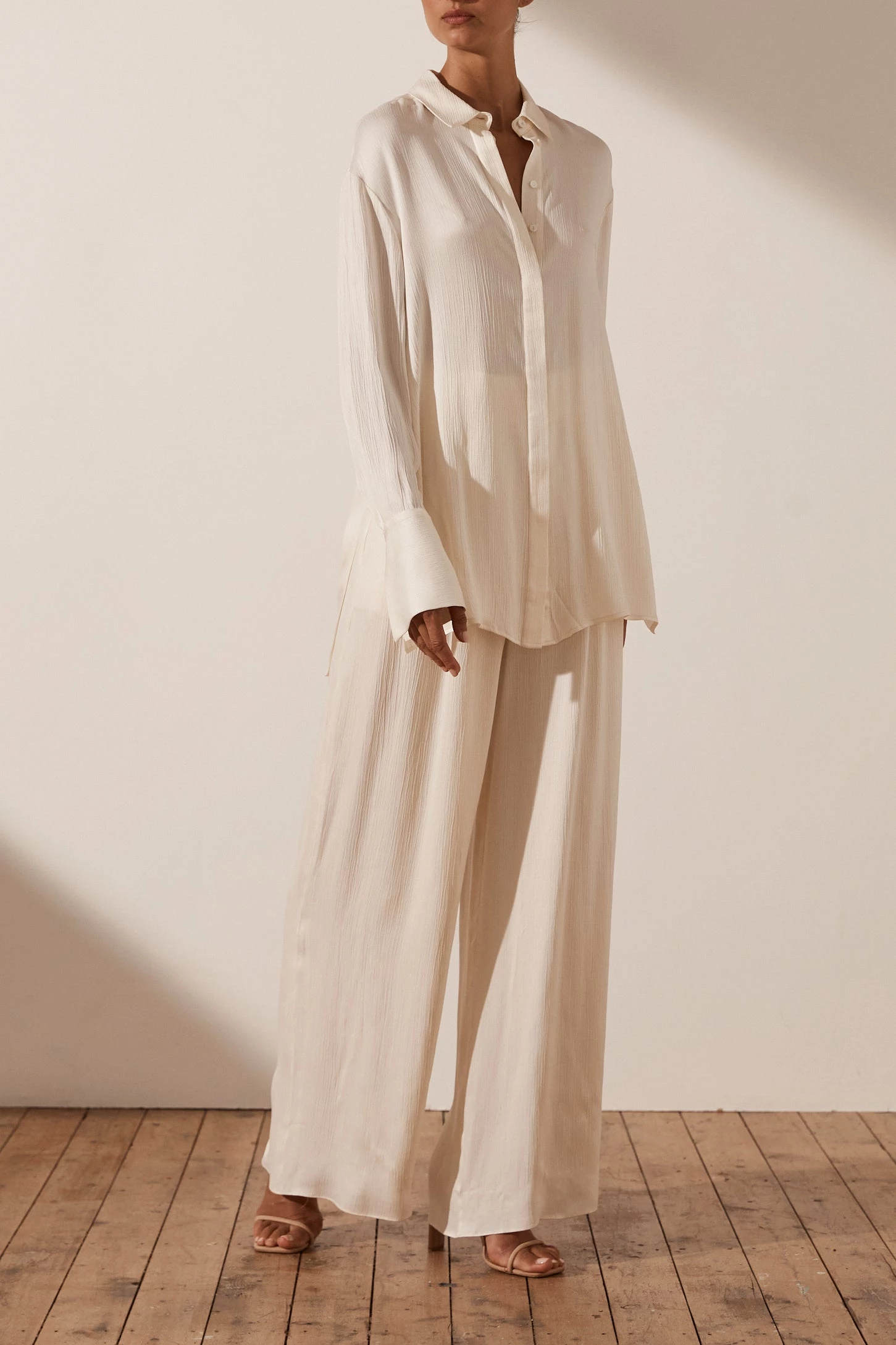 Shona Joy Juliet Tuxedo Shirt 4 Shona Joy Juliet Tuxedo Shirt