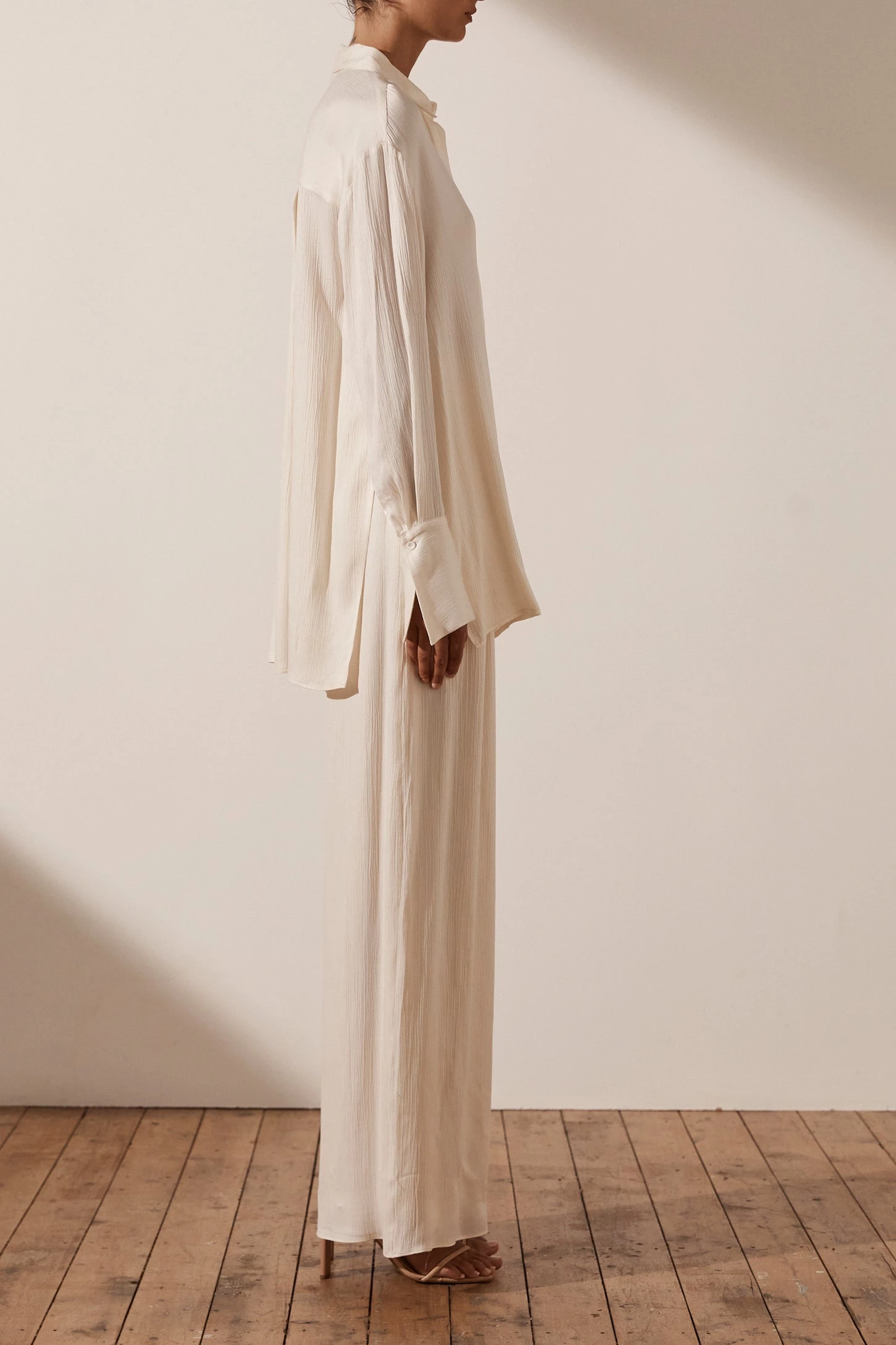 Shona Joy Juliet Tuxedo Shirt 6 Shona Joy Juliet Tuxedo Shirt