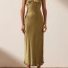 Shona Joy Alma Backless Midi Dress
