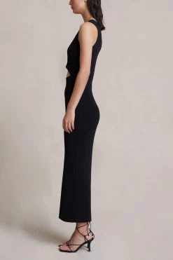 Bec And Bridge Sorbet Summer Midi Dress Black