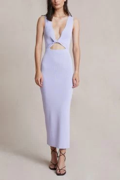 Bec And Bridge Sorbet Summer Midi Dress Lilac