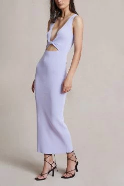 Bec And Bridge Sorbet Summer Midi Dress Lilac