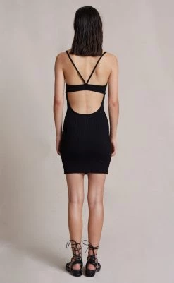 Bec And Bridge Selene Mini Dress Black
