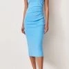 Bec And Bridge Paloma Midi Dress Azure
