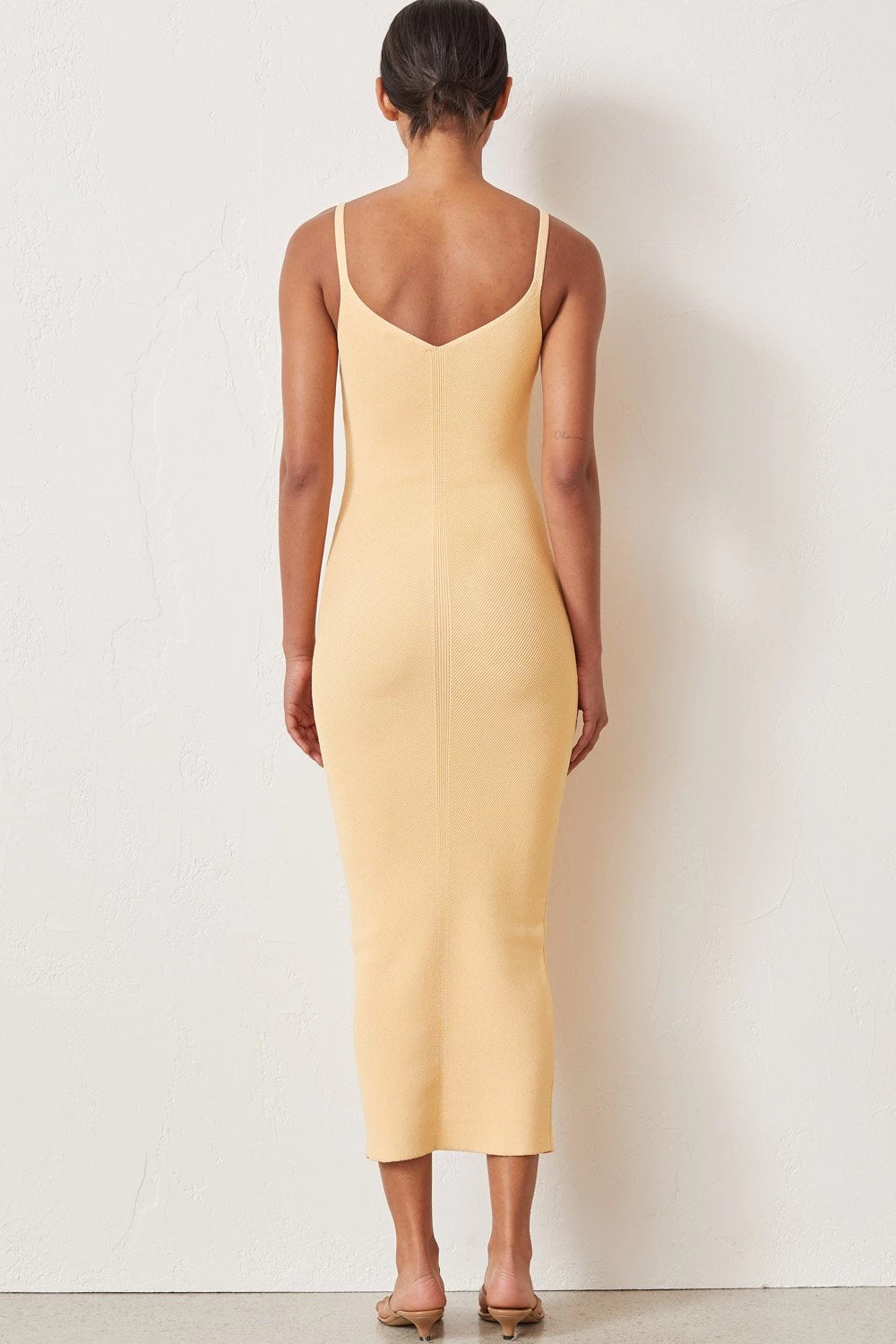 Bec And Bridge Citrus Club Knit Midi Dress Melon 7 Bec And Bridge Citrus Club Knit Midi Dress Melon