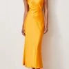 Bec And Bridge Seraphine Cutout Dress Tangerine