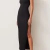 Bec And Bridge Noir Et Blanc Midi Dress