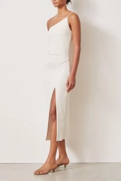 Bec And Bridge Raphaela Midi Dress Vanilla Bean