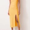 Bec And Bridge Raphaela Midi Dress Melon