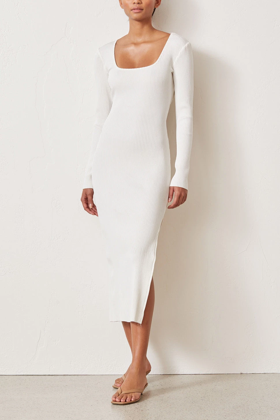 Bec And Bridge Noir Et Blanc Long Sleeve Midi Ivory 3 Bec And Bridge Noir Et Blanc Long Sleeve Midi Ivory