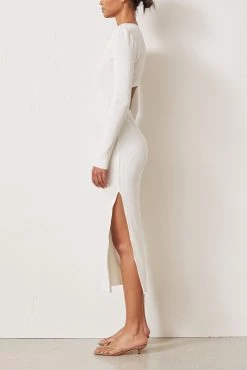 Bec And Bridge Noir Et Blanc Long Sleeve Midi Ivory 9 Bec And Bridge Noir Et Blanc Long Sleeve Midi Ivory
