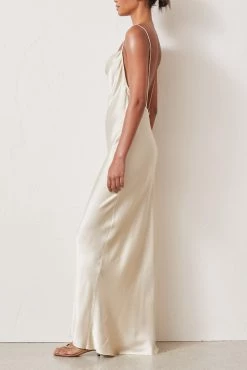 Bec And Bridge Frederic Midi Dress Oyster
