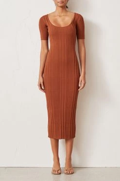 Bec And Bridge Toulouse Knit Midi Dress
